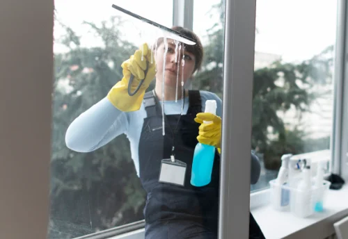Nettoyage de vitres intérieures et extérieures à Rioz